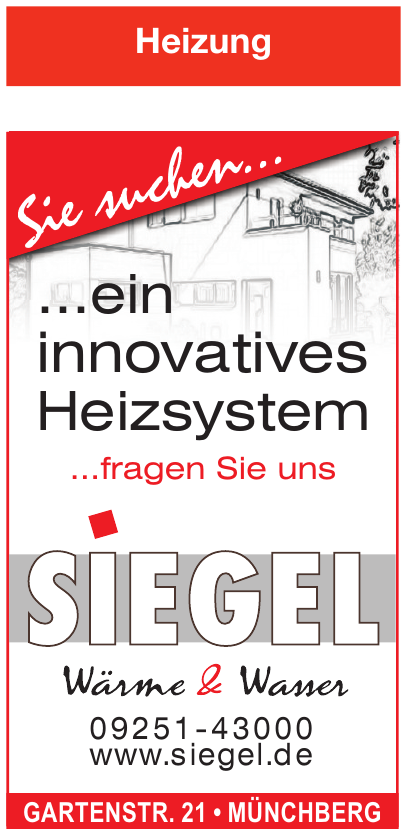 Siegel Wärme & Wasser Siegel Wärme & Wasser