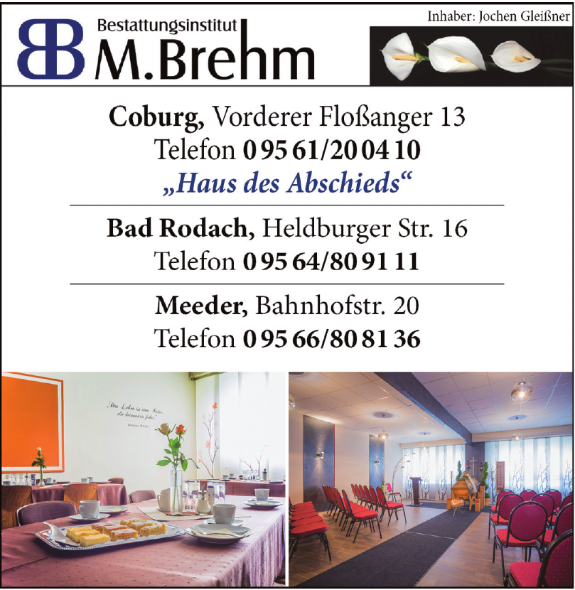 Bestattungsinstitut M. Brehm Bestattungsinstitut M. Brehm