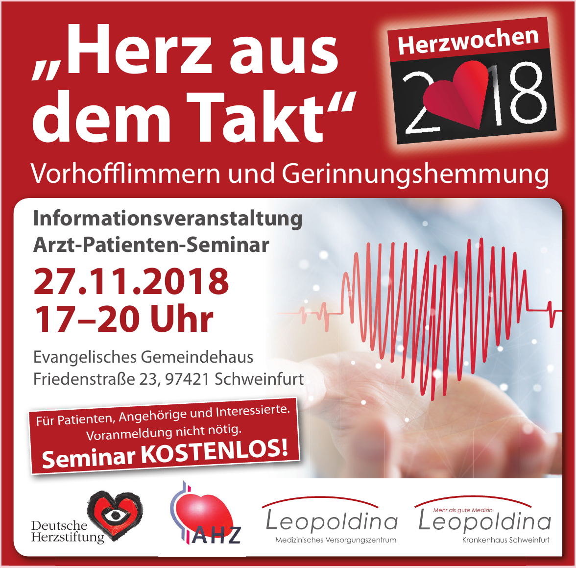 Herzwochen 2018 - Evangelisches Gemeindehaus