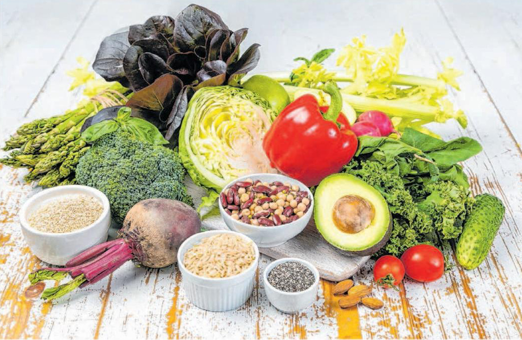 Viel Gemüse bildet die Grundlage der gesunden Ernährung. Foto: © Oleksandra Naumenko/Shutterstock.com Viel Gemüse bildet die Grundlage der gesunden Ernährung. Foto: © Oleksandra Naumenko/Shutterstock.com