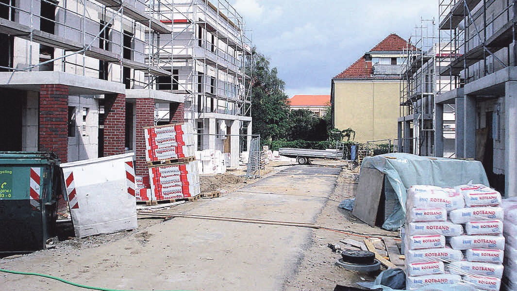 Ein neues Wohngebiet für junge Familien. Foto:Busche Ein neues Wohngebiet für junge Familien. Foto:Busche