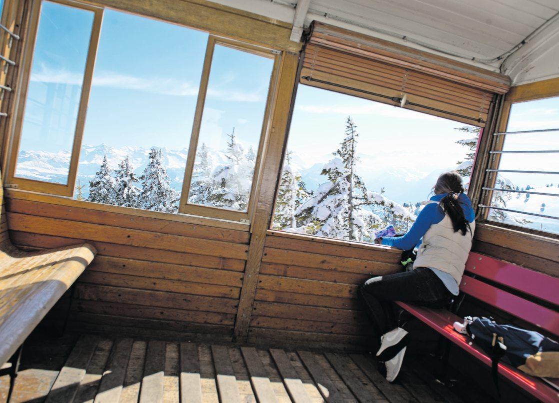 Die Rigi-Bahnen sind eben ins Jubiläumsjahr gestartet. Bild: Dominik Wunderli