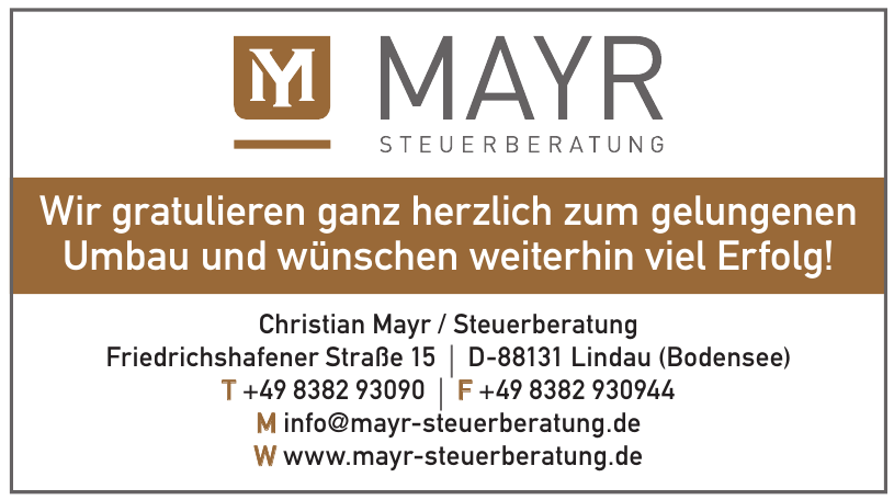Christian Mayr / Steuerberatung Christian Mayr / Steuerberatung