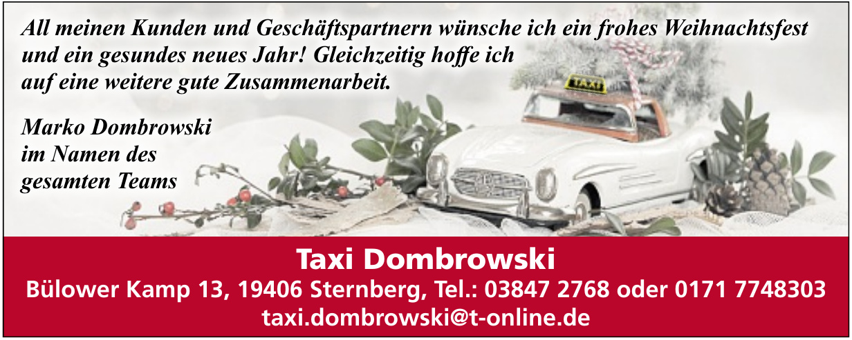 Taxi Dombrowski