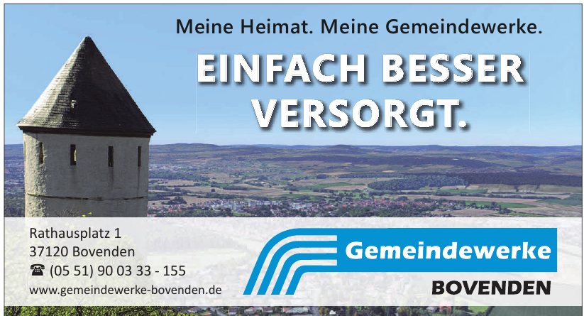 Gemeindewerke Bovenden Gemeindewerke Bovenden