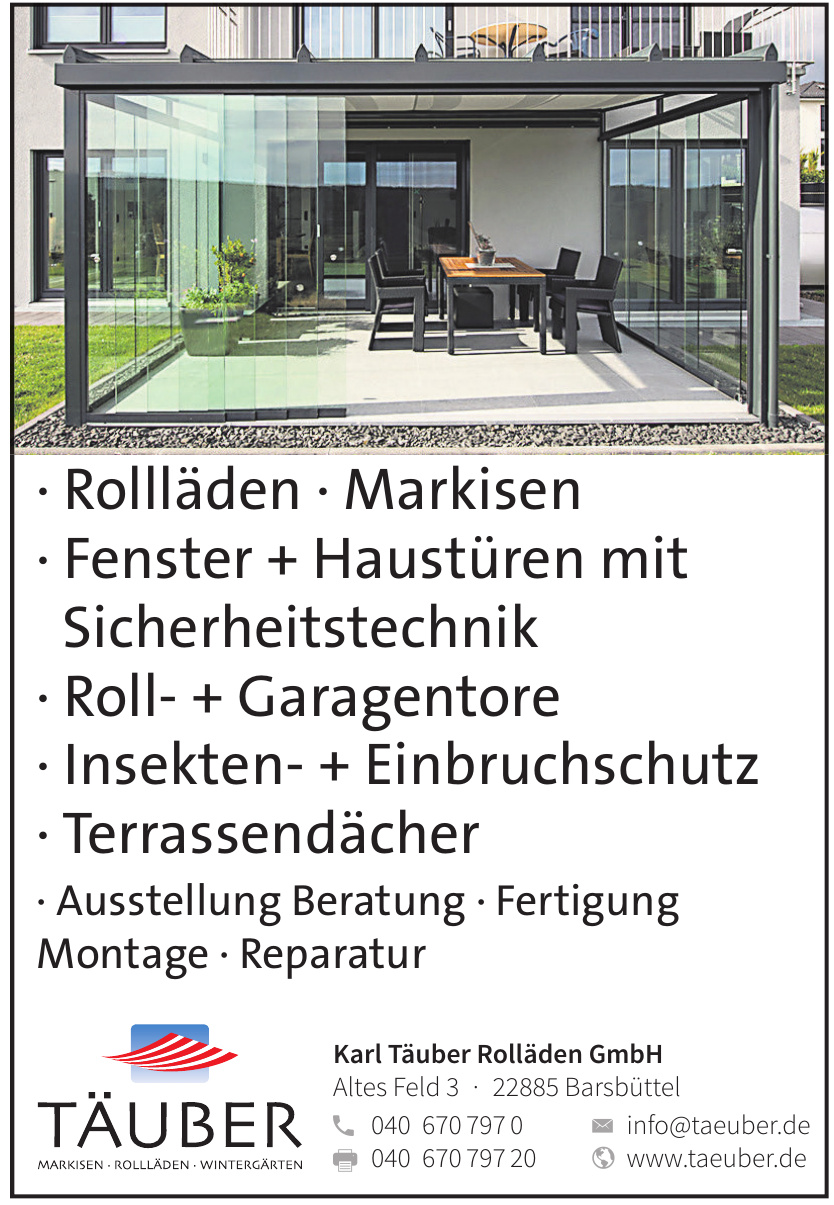 Karl Täuber Rolläden GmbH Karl Täuber Rolläden GmbH