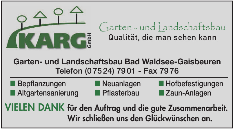 Karg - Garten- und Landschaftsbau