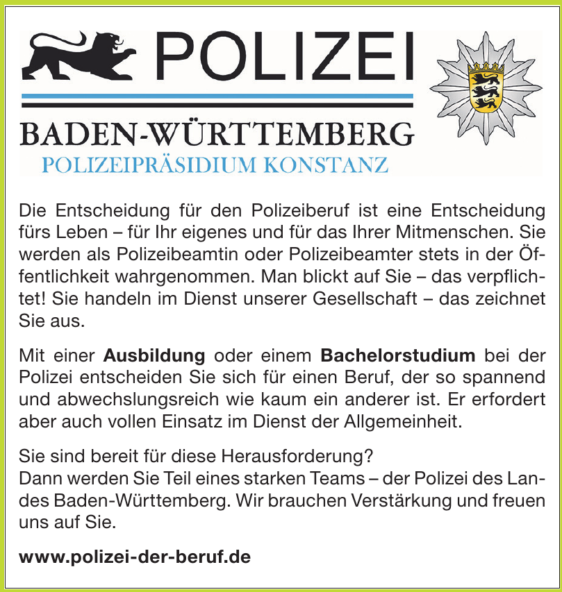 Polizei Baden-Württemberg Polizei Baden-Württemberg
