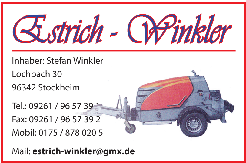 Estrich-Winkler Estrich-Winkler