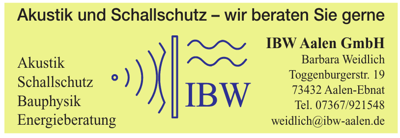 IBW Aalen GmbH IBW Aalen GmbH