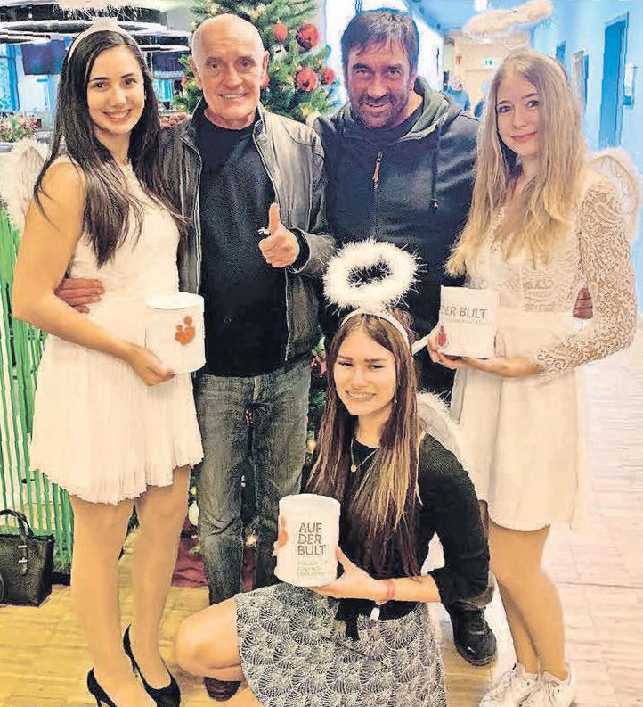 Rebeca, Martin Kind, Marisa und Melina Rebeca, Martin Kind, Marisa und Melina