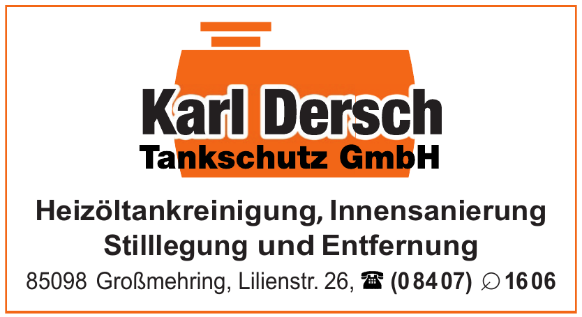 Karl Dersch Tankschutz GmbH Karl Dersch Tankschutz GmbH