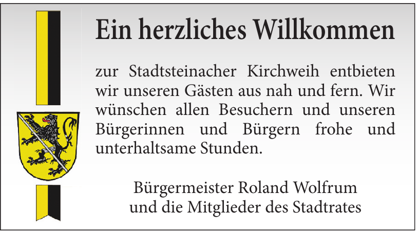 Stadtsteinacher Kirchweih Stadtsteinacher Kirchweih