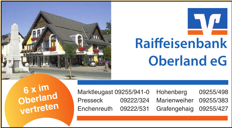 Raiffeisenbank Oberland eG Raiffeisenbank Oberland eG