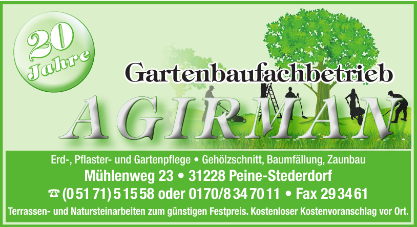 Gartenbaufachbetreib Agirman Gartenbaufachbetreib Agirman