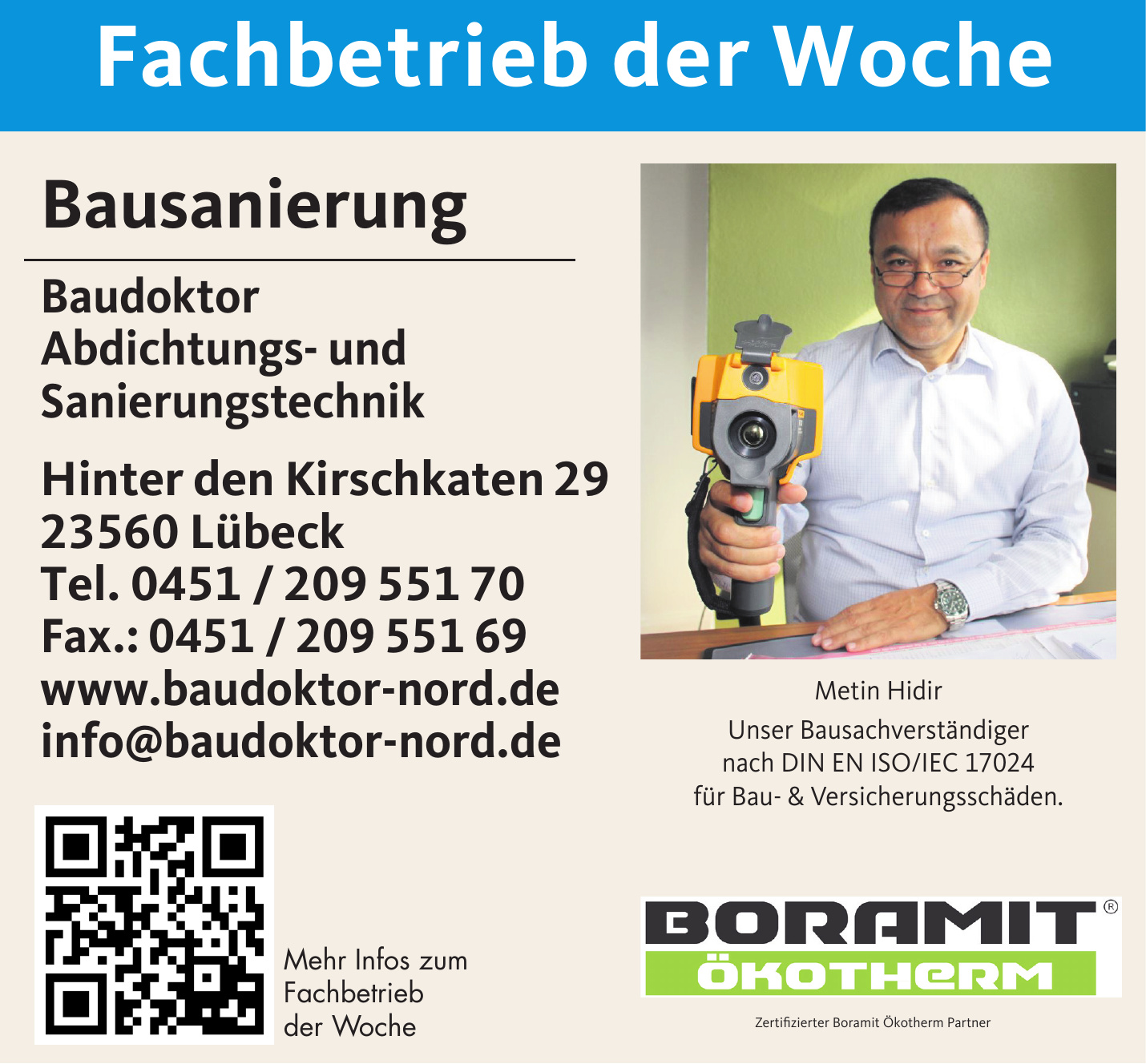 Baudoktor Abdichtungs- und Sanierungstechnik Baudoktor Abdichtungs- und Sanierungstechnik