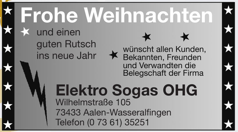 Elektro Sogas OHG Elektro Sogas OHG