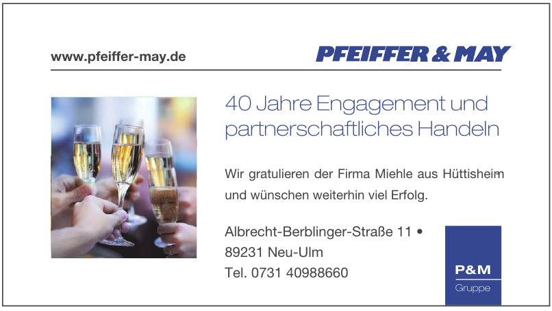 P & M Gruppe Pfeiffer & May P & M Gruppe Pfeiffer & May