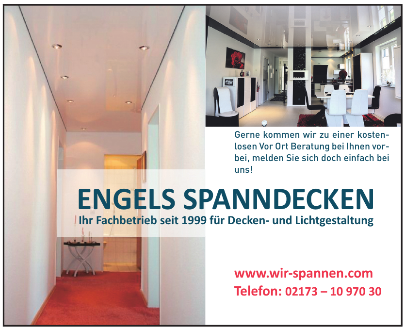 Engels Spanndecken Engels Spanndecken