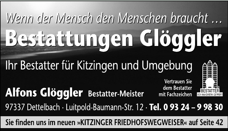 Bestattungen Glöggler Bestattungen Glöggler
