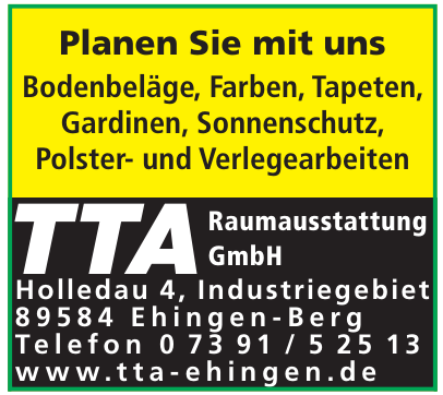 TTA Raumausstattung TTA Raumausstattung
