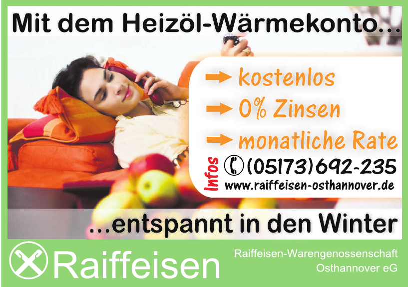 Raiffeisen-Warengenossenschaft Osthannover eG Raiffeisen-Warengenossenschaft Osthannover eG