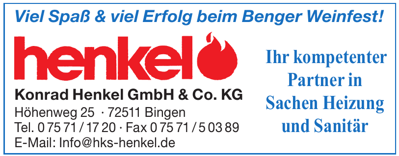 Konrad Henkel GmbH & Co. KG Konrad Henkel GmbH & Co. KG