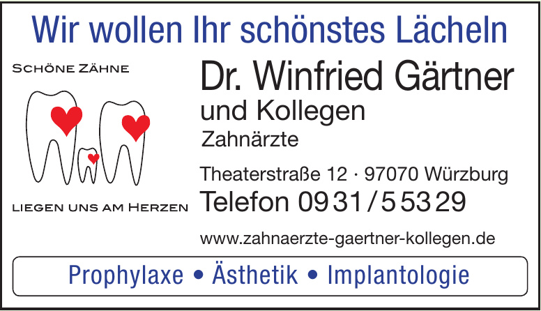 Dr. Winfried Gärtner und Kollegen