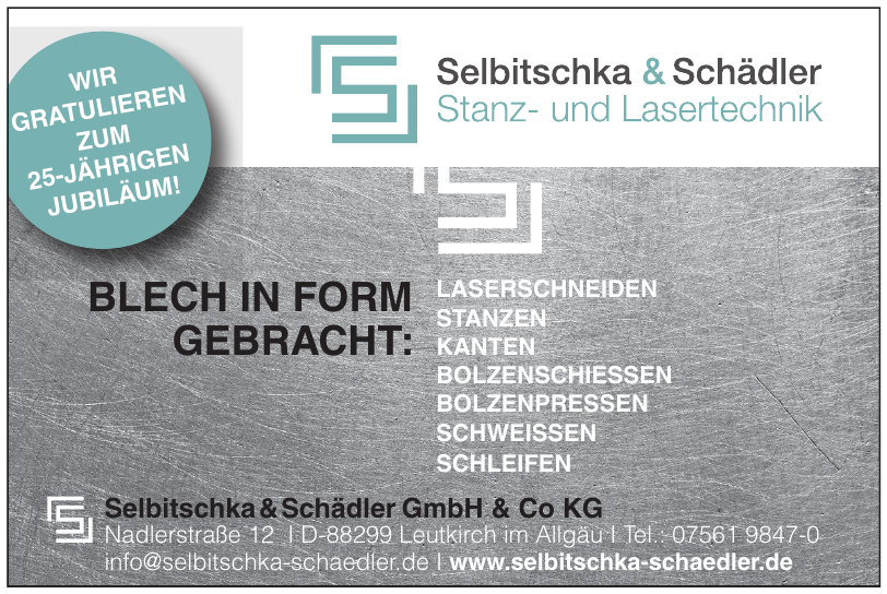 Selbitschka & Schädler GmbH & Co KG Selbitschka & Schädler GmbH & Co KG