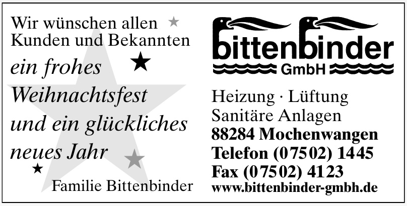 Familie Bittenbinder Familie Bittenbinder