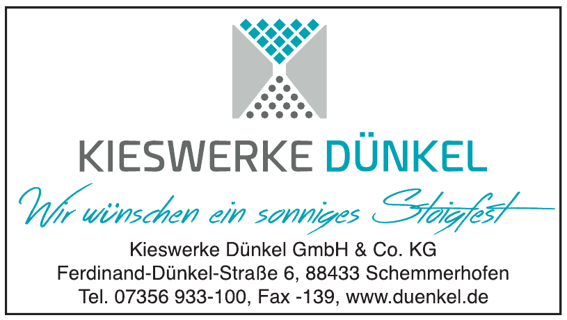 Kieswerke Dünkel GmbH & Co. KG Kieswerke Dünkel GmbH & Co. KG