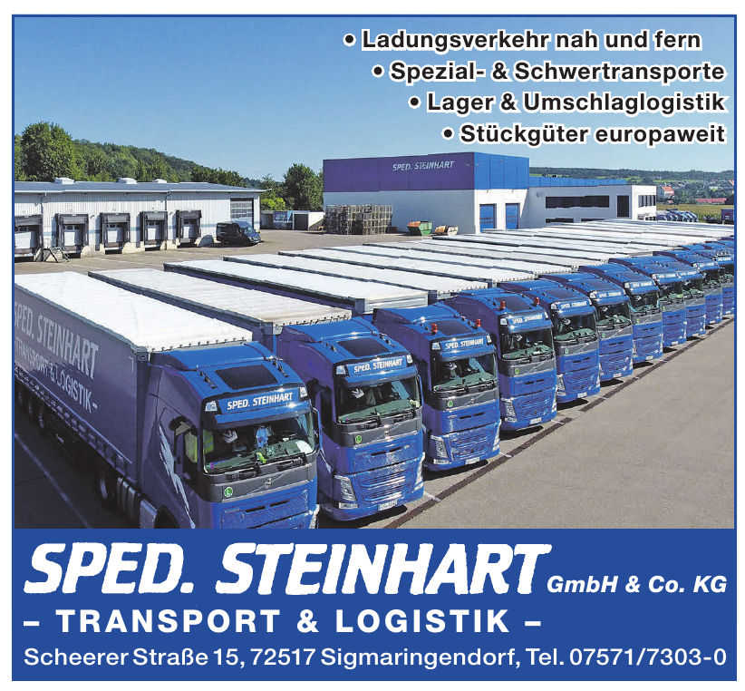 Sped. Steinhart GmbH & Co. KG Sped. Steinhart GmbH & Co. KG