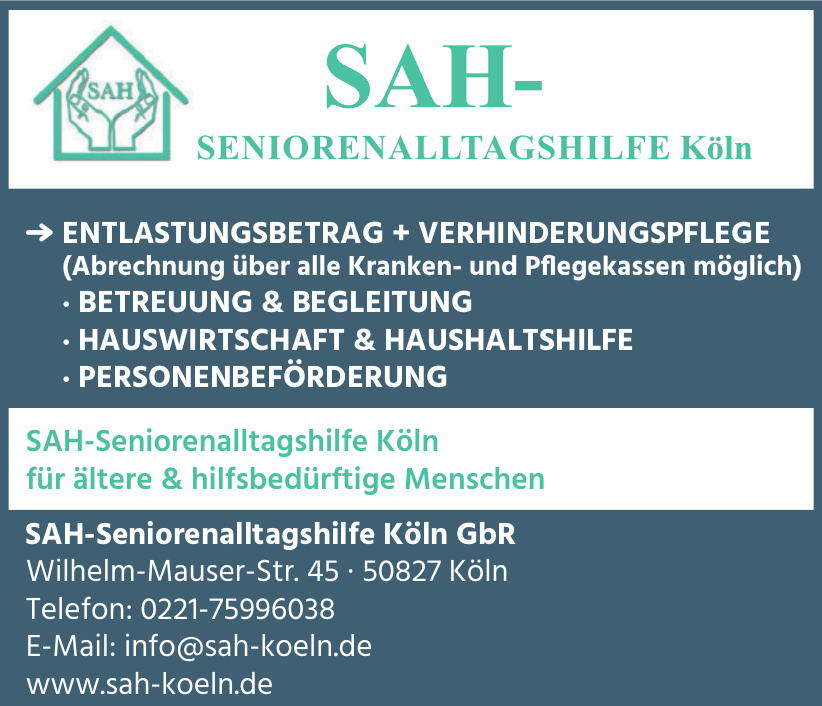 SAH-Seniorenalltagshilfe Köln GbR