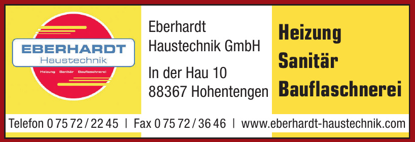 Eberhardt Haustechnik GmbH Eberhardt Haustechnik GmbH