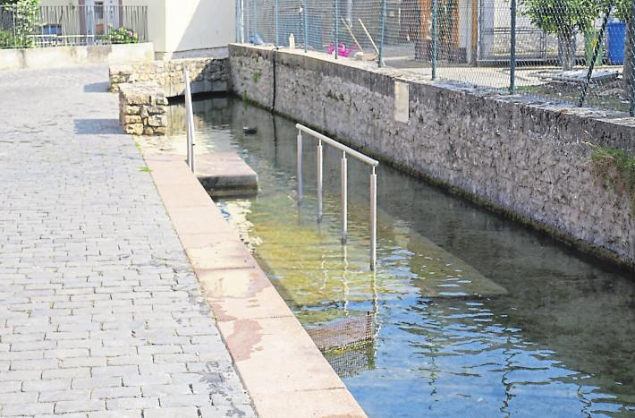 Die Kneipp-Gesundheitsanlage in der Ohligstraße in Westhofen wird von den Wanderern gerne zur Regeneration genutzt. Die Kneipp-Gesundheitsanlage in der Ohligstraße in Westhofen wird von den Wanderern gerne zur Regeneration genutzt.