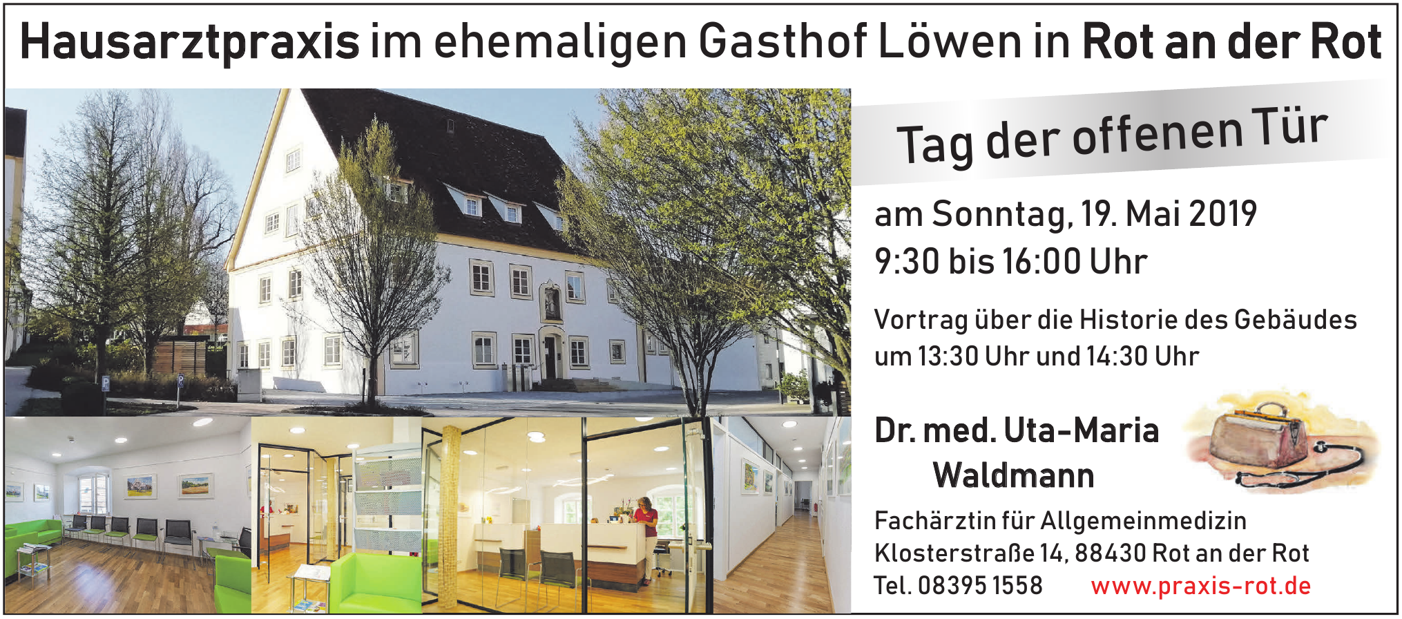 Dr. med. Uta-Maria Waldmann, Fachärztin für Allgemeinmedizin Dr. med. Uta-Maria Waldmann, Fachärztin für Allgemeinmedizin