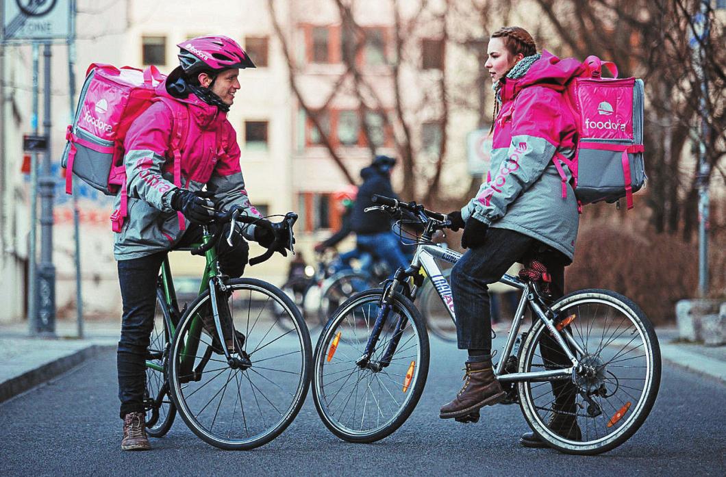 Der Berliner Lieferservice Foodora gehört zu Delivery Hero. FOTO: DELIVERY HERO Der Berliner Lieferservice Foodora gehört zu Delivery Hero. FOTO: DELIVERY HERO