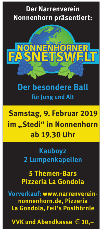 Narrenverein Nonnenhorn Narrenverein Nonnenhorn
