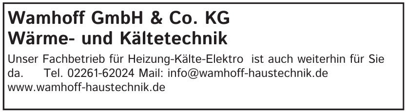 Wamhoff Haustechnik Wamhoff Haustechnik