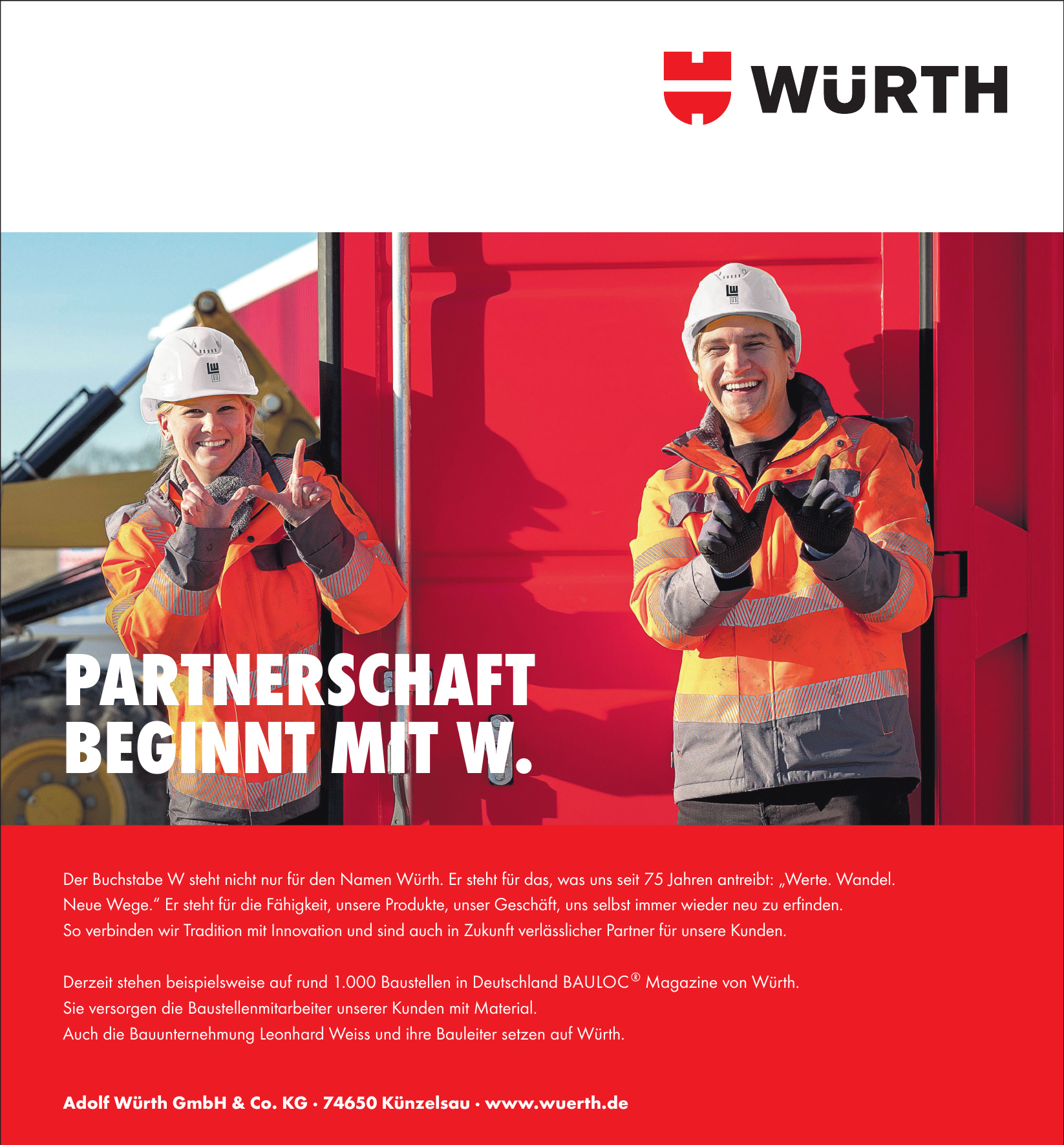 Adolf Würth GmbH & Co. KG Adolf Würth GmbH & Co. KG
