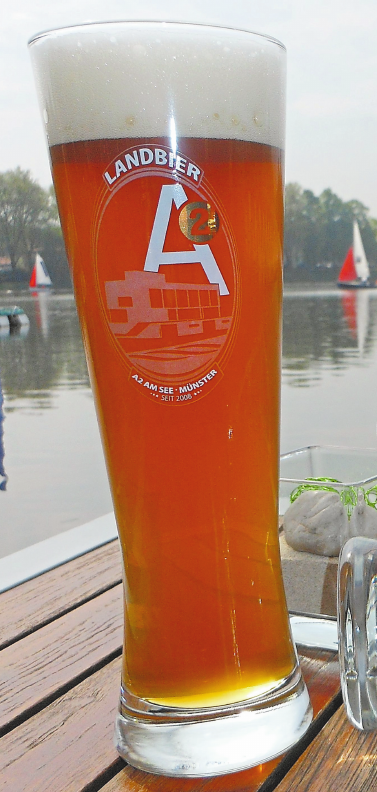 Das dunkle Landbier wird extra für das A2 gebraut. Das dunkle Landbier wird extra für das A2 gebraut.