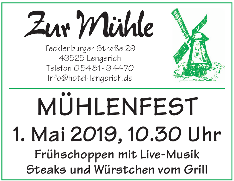Zur Mühle Zur Mühle