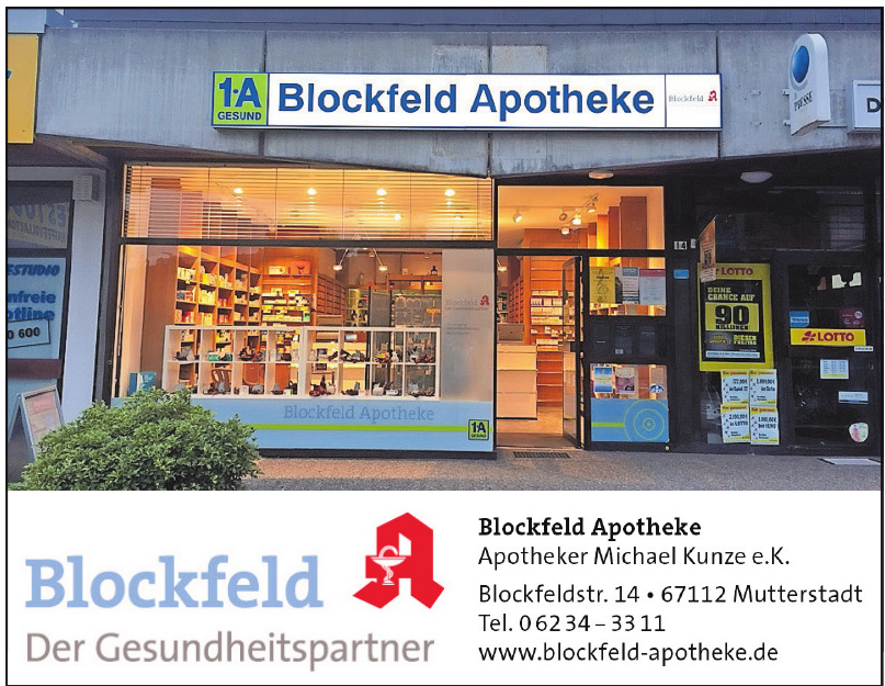 Blockfeld Apotheke - Apotheker Michael Kunze e. K.