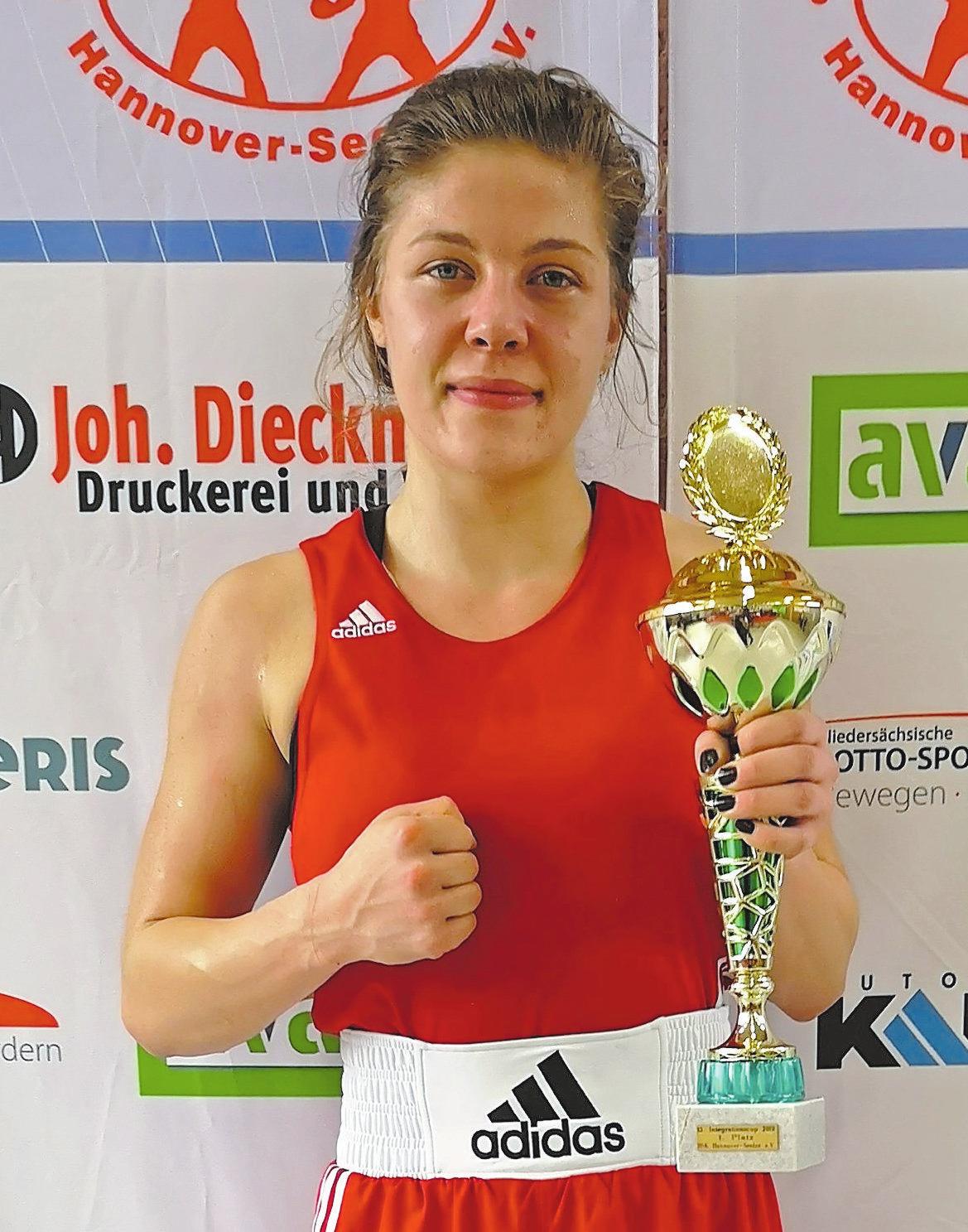Leonie Coleman, Boxen Frauen, 3. Platz Deutsche Meisterschaft Leonie Coleman, Boxen Frauen, 3. Platz Deutsche Meisterschaft