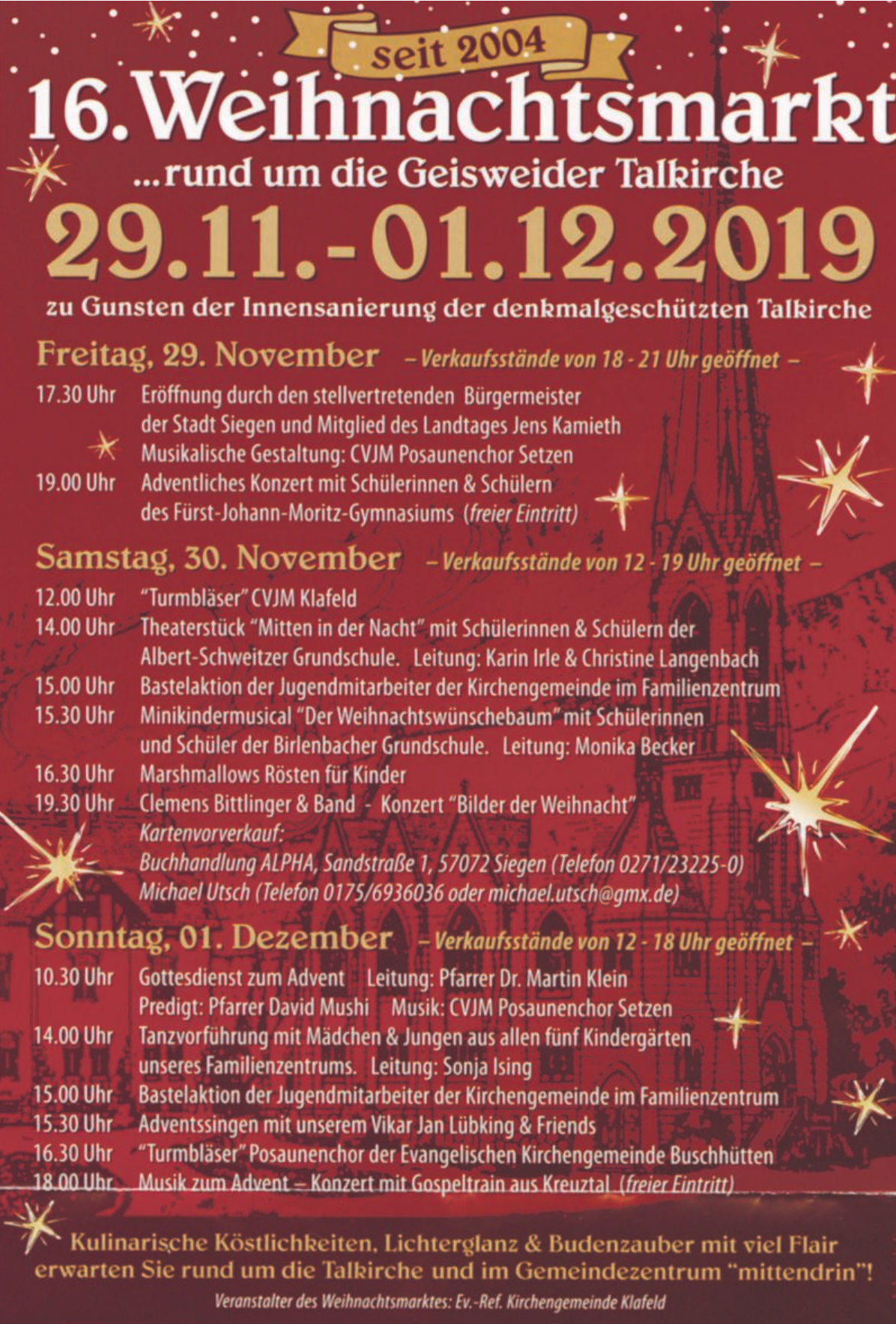 16. Weihnachtsmarkt 16. Weihnachtsmarkt