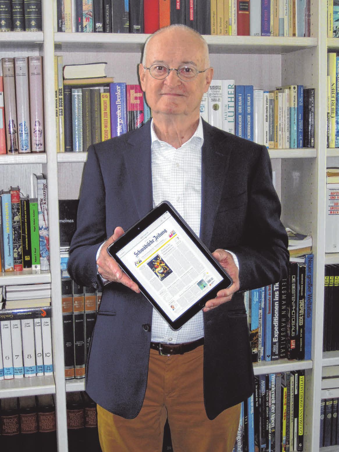 Ernst Peter Ritzel leitet das Sales-und Promotionteam der Schwäbischen Zeitung in den Landkreisen Biberach und Alb-Donau. FOTO: PRIVAT Ernst Peter Ritzel leitet das Sales-und Promotionteam der Schwäbischen Zeitung in den Landkreisen Biberach und Alb-Donau. FOTO: PRIVAT