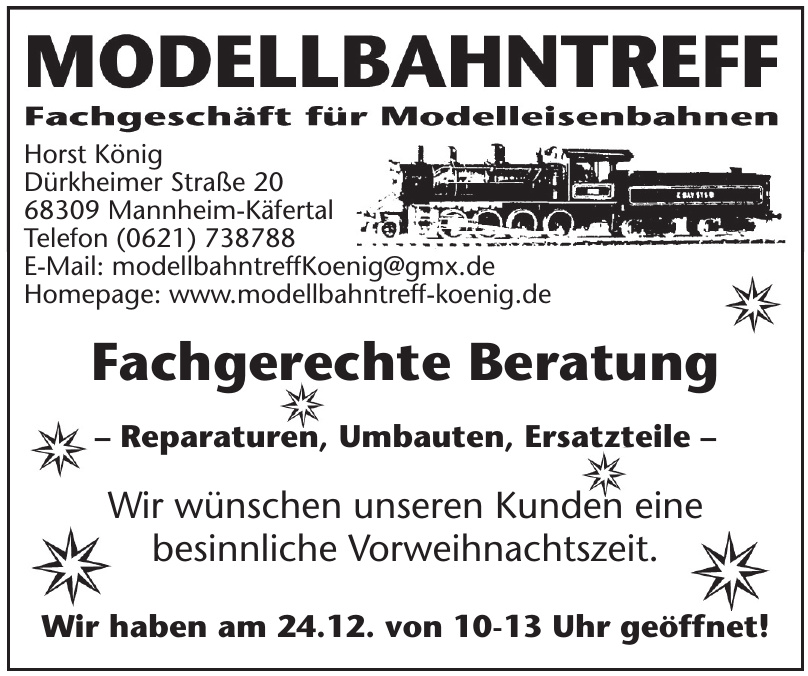 Modellbahntreff Horst König Modellbahntreff Horst König