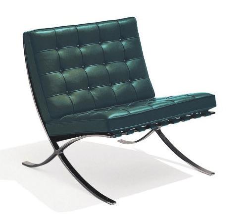 Der Barcelona Sessel, designt 1929 von Ludwig Mies van der Rohe, in einer von Knoll herausgebrachten Sonderedition. FOTO: KNOLL Der Barcelona Sessel, designt 1929 von Ludwig Mies van der Rohe, in einer von Knoll herausgebrachten Sonderedition. FOTO: KNOLL
