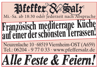 Pfeffer & Salz Pfeffer & Salz