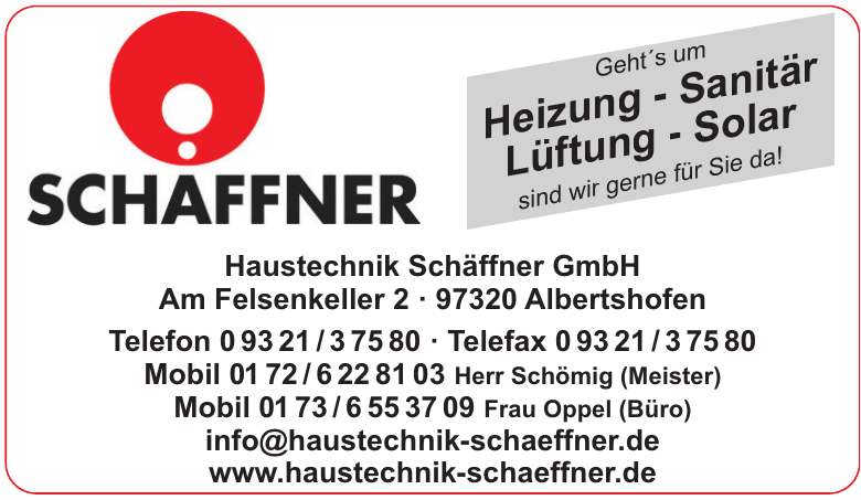 Haustechnik Schäffner GmbH Haustechnik Schäffner GmbH